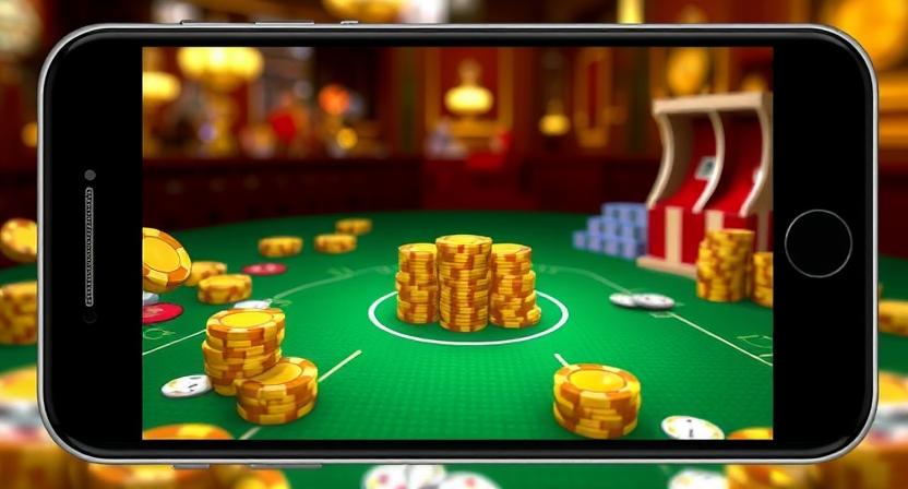 BD3333 mobile casino app interface